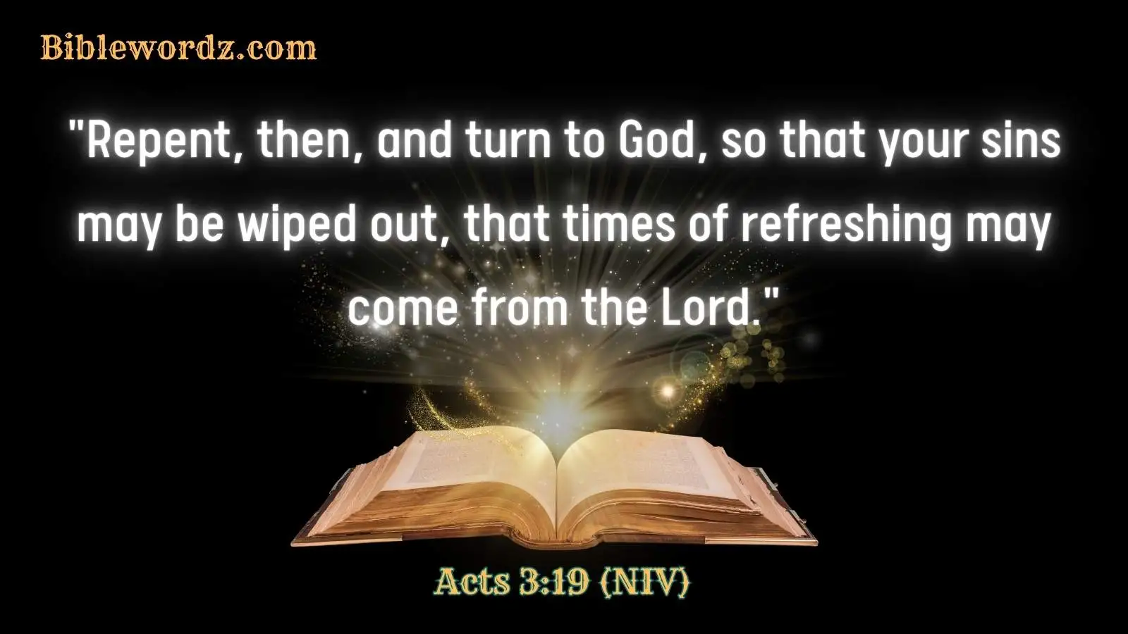 Bible Verses About Repentance