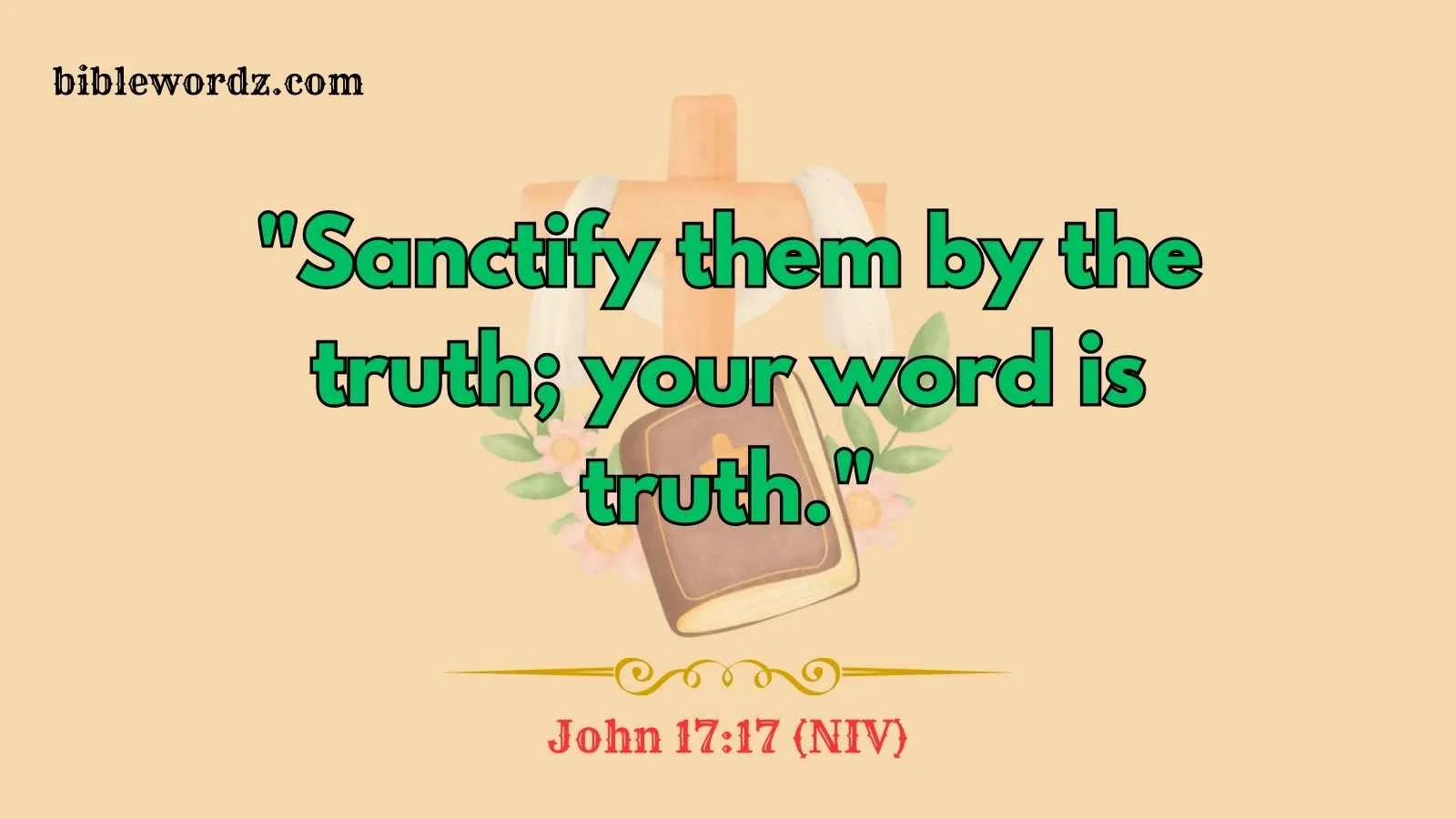 Bible Verses About Sanctification