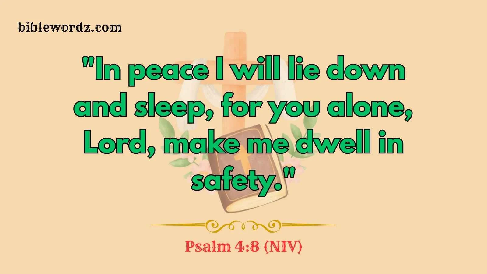Bible Verses About Sleeping