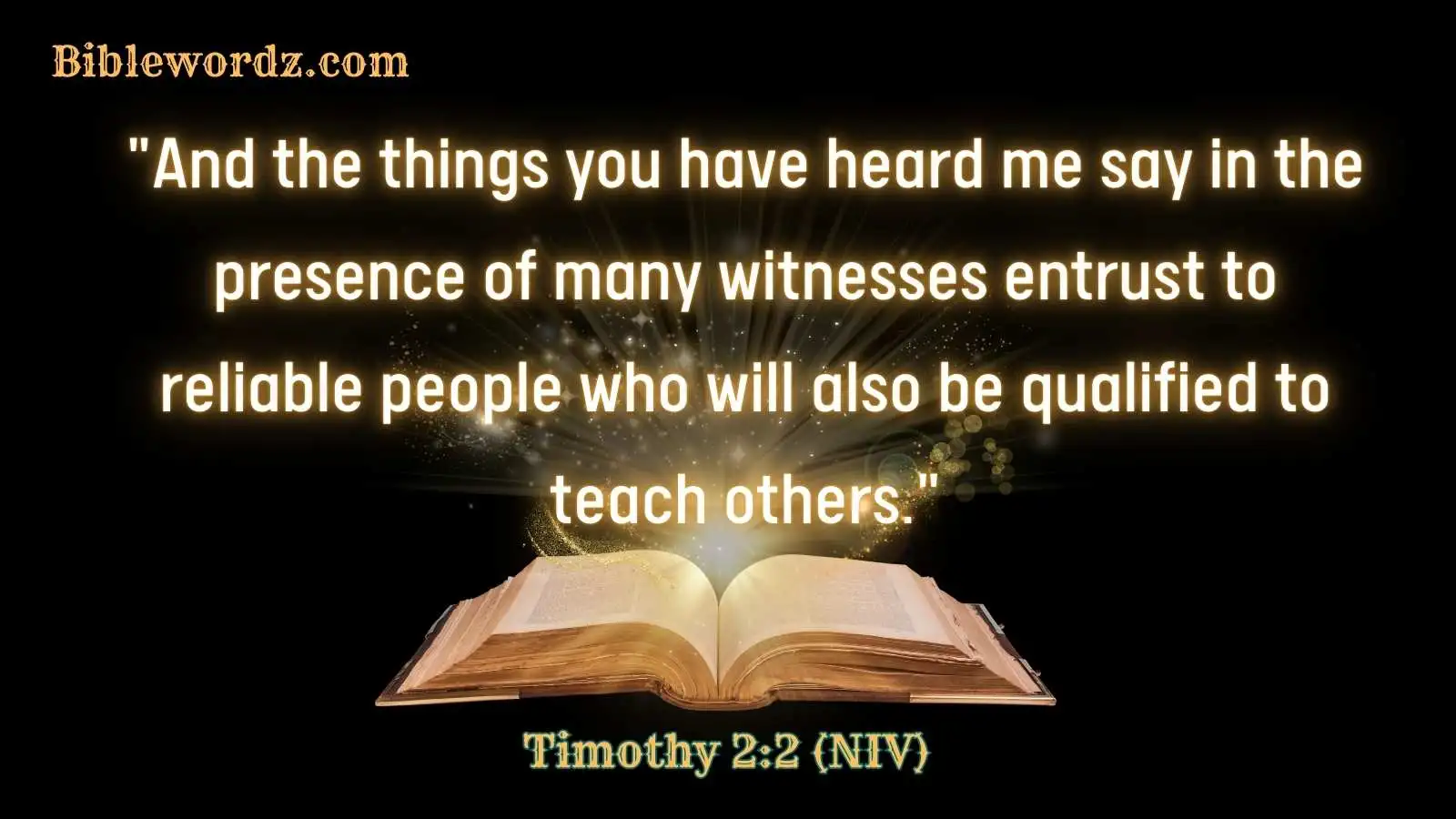Bible Verses About Teachers