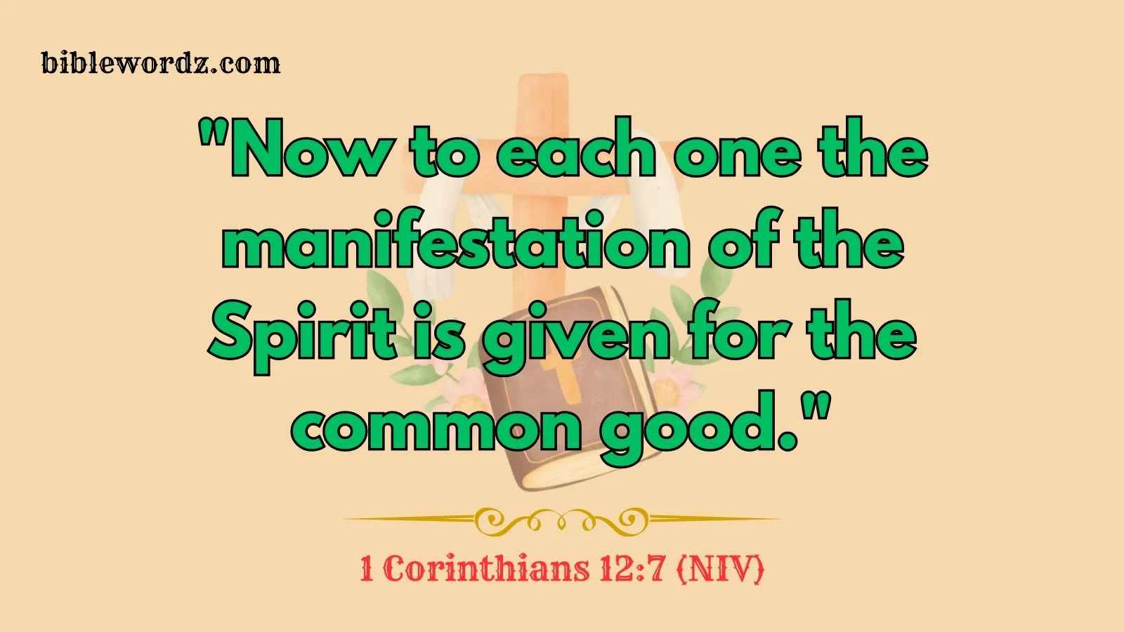 Bible Verses About The Holy Spirit