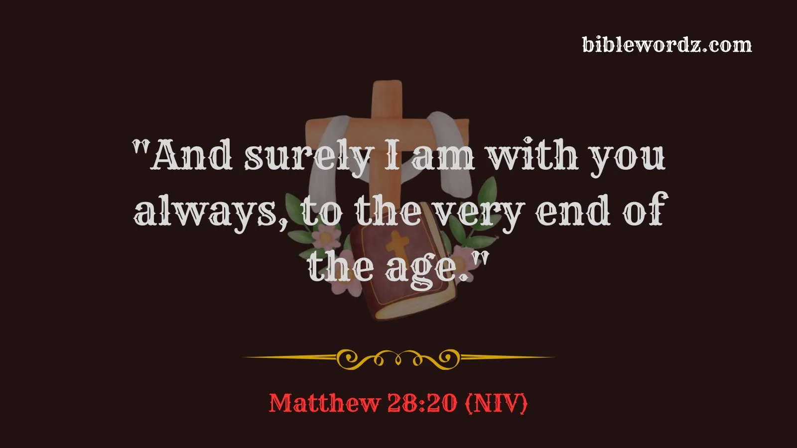 Bible Verses About Walking Alone