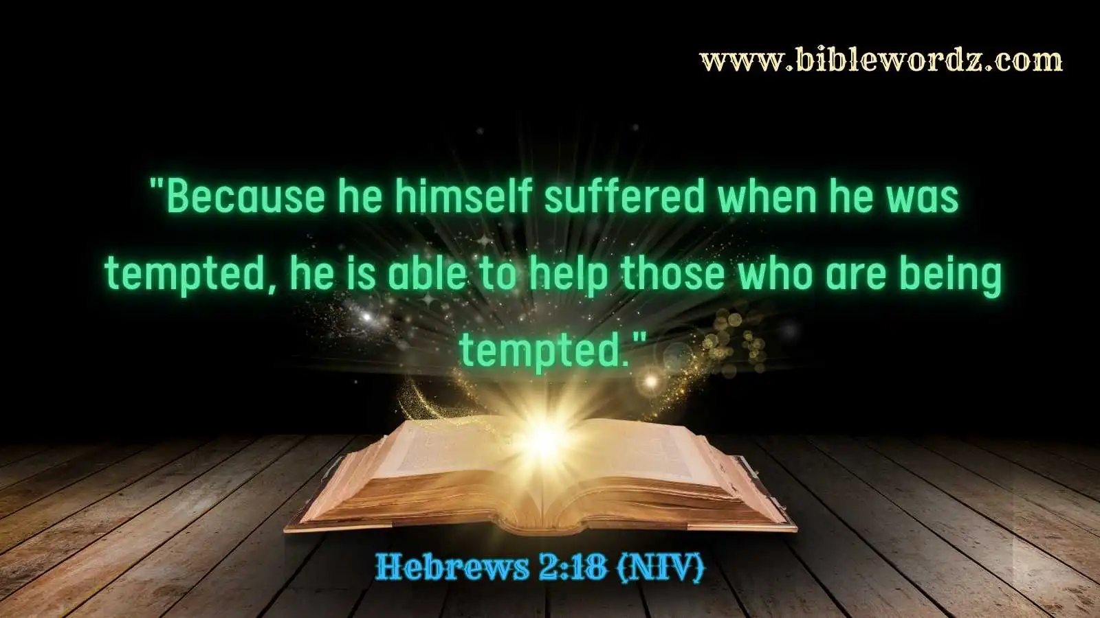 Bible Verses For Overcoming Temptation