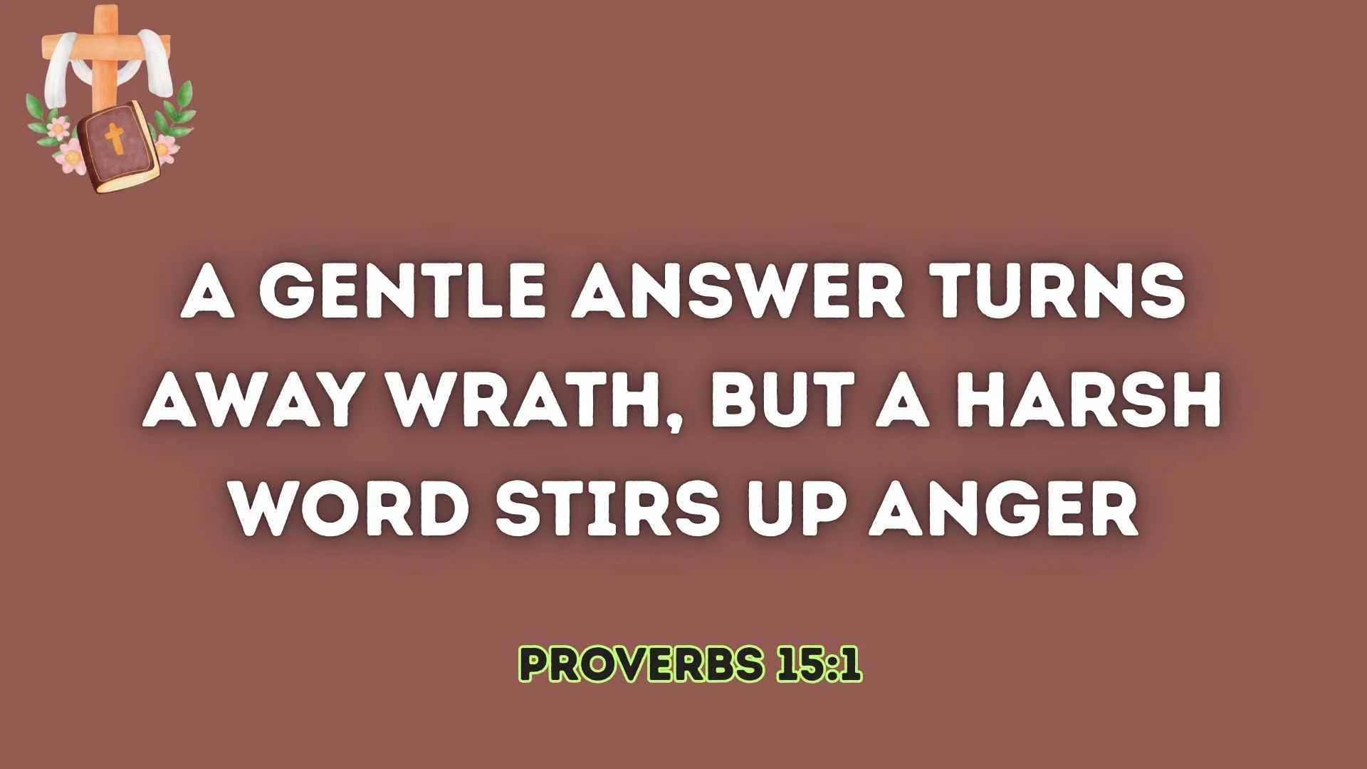 Bible Verses About Controlling Anger