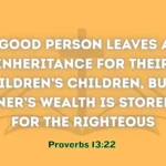 Bible Verses About Legacy