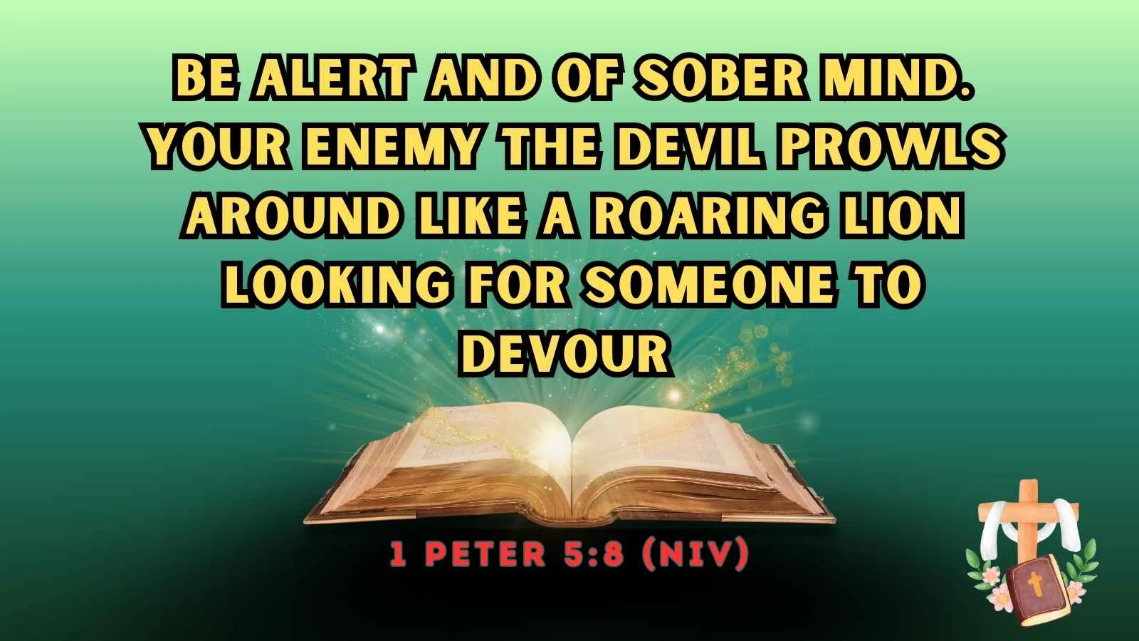 Bible Verses About Satan's Distractions (Second Edition)