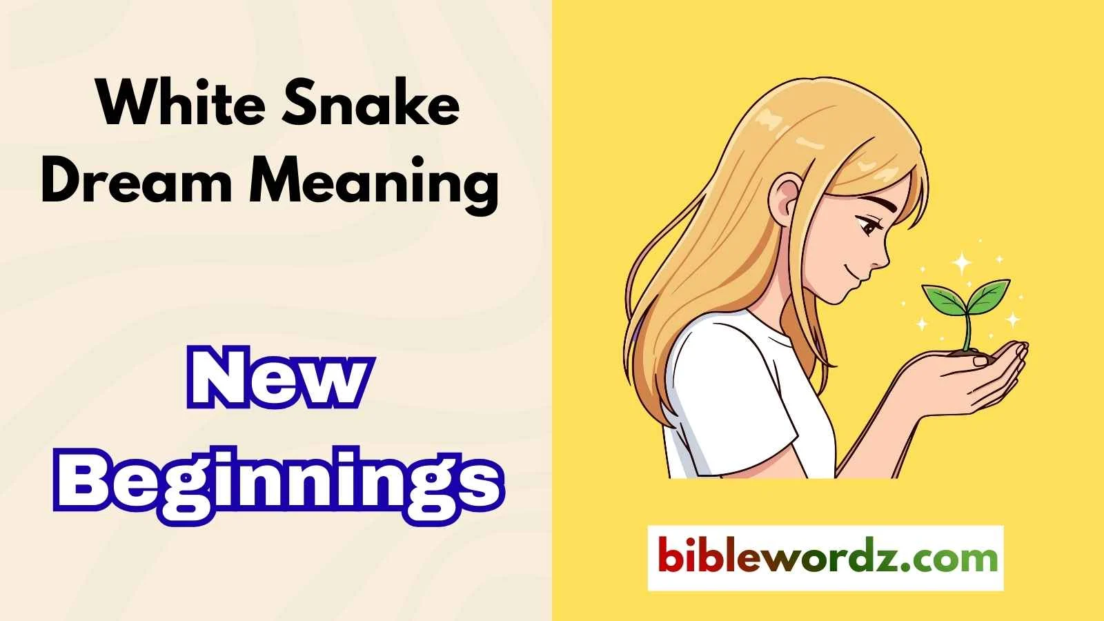 White Snake Dream Meaning
