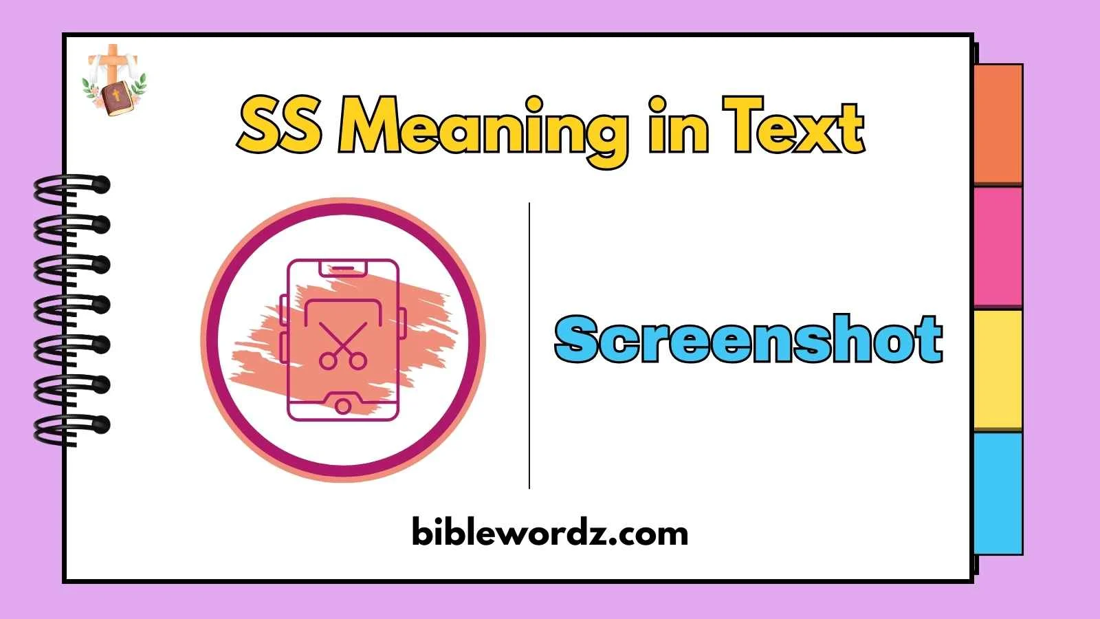 SS Meaning in Text