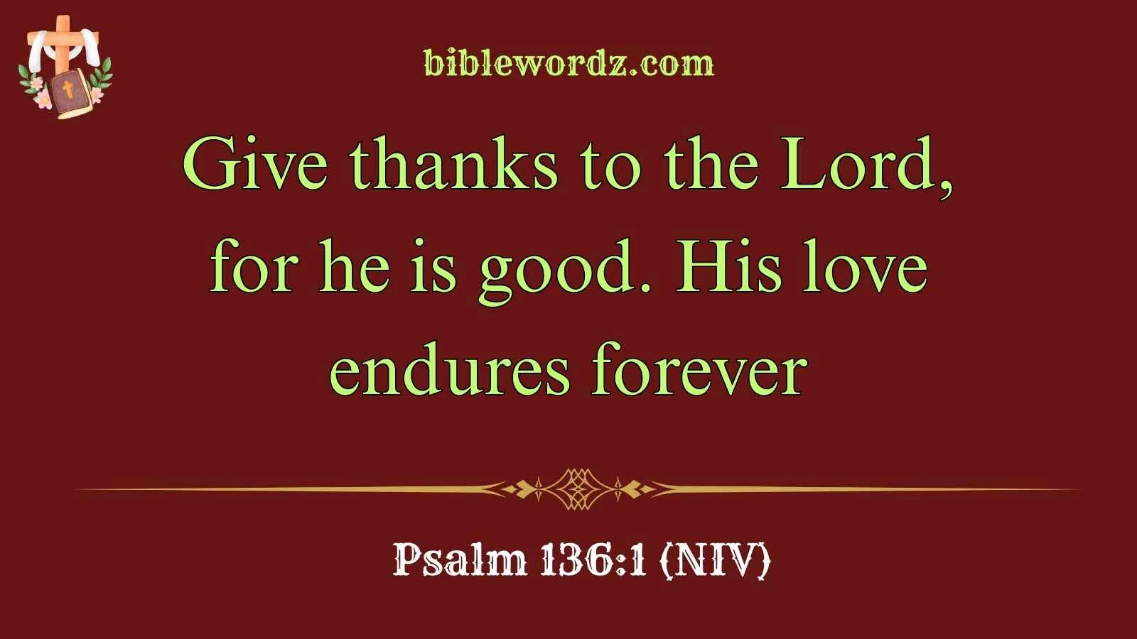 Thanksgiving Bible Verse